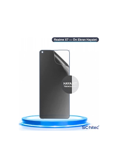 Realme X7 Uyumlu Ön Yüzey Hayalet Privacy Hidrojel Ekran Koruyucu 73576696