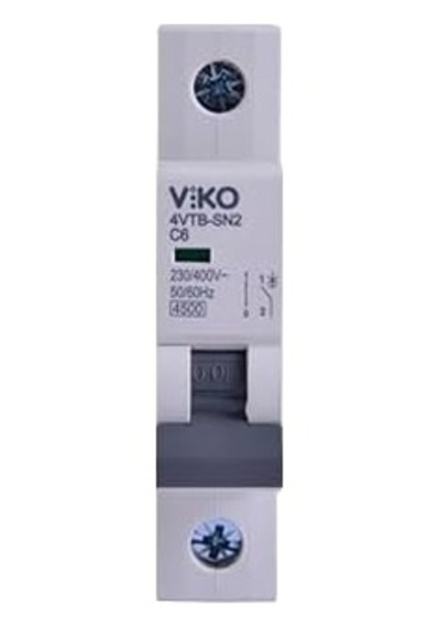 4vtb-1c06 Otomatik Sigorta 4,5ka C Tipi 1 Kutup 06a