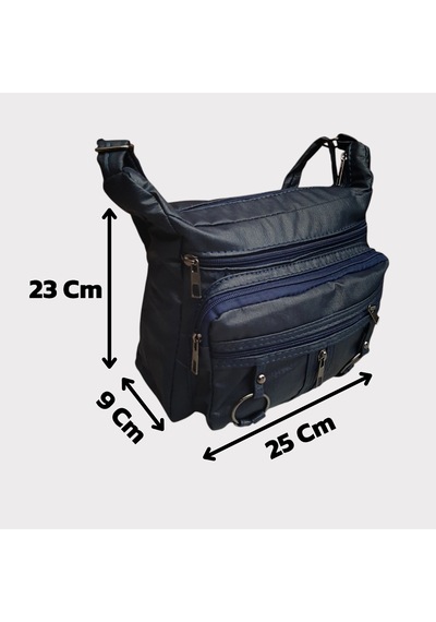 Bayan Çapraz Omuz Çantası Lacivert Gvn-0085 Lacivert