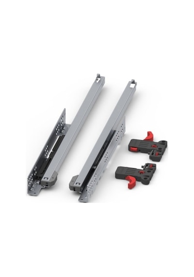 Smart Slide Tam Açılım 350Mm Gri