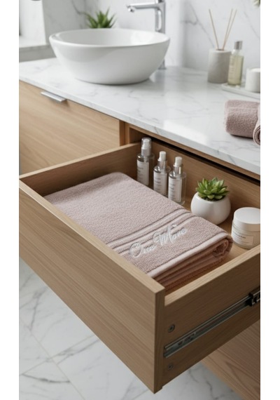 One More Internatıonal Banyo Havlusu Açık Pembe