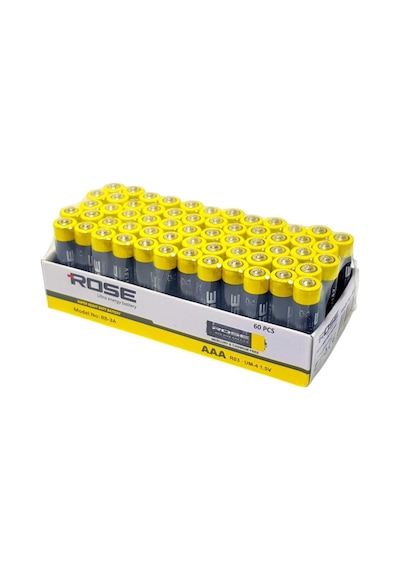Rose Aaa İnce 1.5v Kalem Pil 60'lı Paket