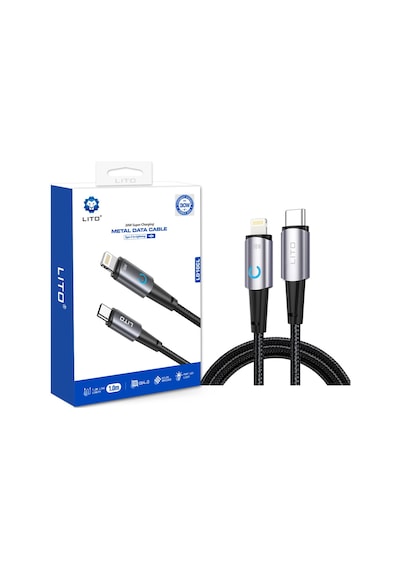 Lito-type C-lightning Hızlı Şarj Kablo-ld10