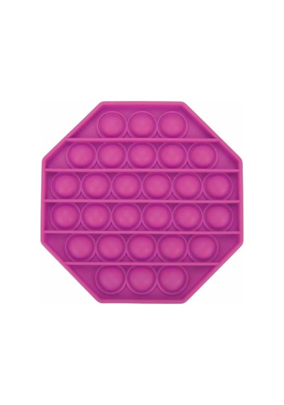 Pop It Sekizgen Tek Renk Özel Pop Duyusal Oyuncak Zihinsel Stres Popit Sekizgen Pembe W1018