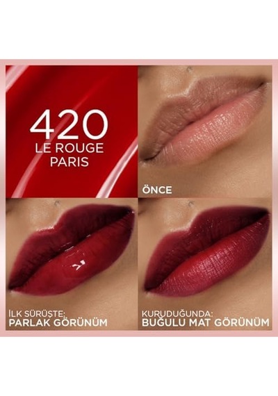 L'oreal Cosmetics Hyaluron Lip Tint - 420 Le Rogue Paris Abanoz L'oreal Cosmetics Hyaluron Lip Tint - 420 Le Rogue Paris Abanoz