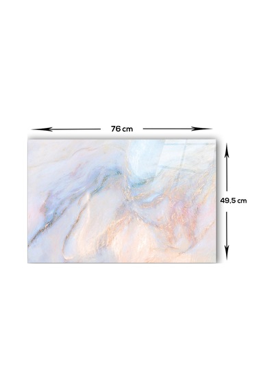 Decorita Supreme Mermer Görünümlü | Cam Ocak Arkası 49,5cm x 76cm