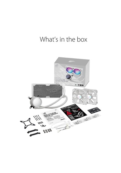 Rog Ryuo Iıı 240 Argb White Edition 240mm İşlemci Sıvı Soğutucu Diğer