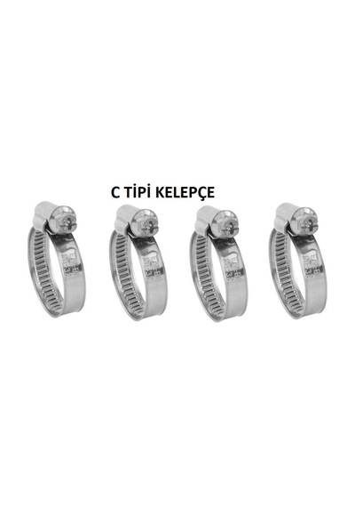 Hortum Kelepçesi Dkp C Tipi 023-035 - 100 Adet Standart