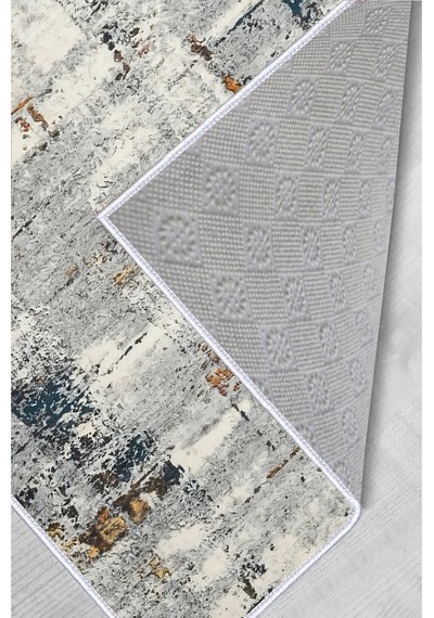 Rovigo Home Dijital Baskı Yıkanabilir Kaymaz Taban Salon Halısı  RVG1720 Çok Renkli