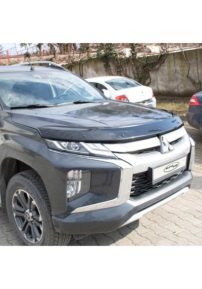 Eurocap Mitsubishi L200 Ön Kaput Maskesi Koruma Rüzgarlığı Defle N11.5919