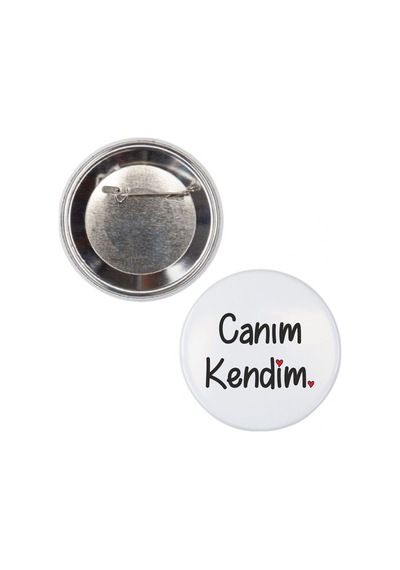 2'li Canım Kendim Özel Metal İğneli Rozet Diğer