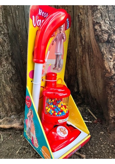 Oyuncak Dyson Dikey Süpürge Kırmızı