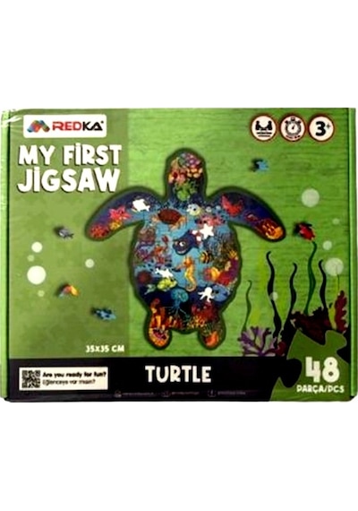 Redka My First Jigsaw Kaplumbağa Puzzle 48 Parça