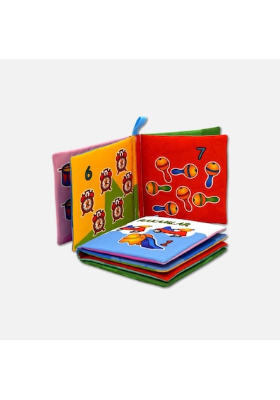 Tox Rakamlar Kumaş Sessiz Kitap T051 - Bez Kitap , Eğitici Oyuncak , Yumuşak Ve Hışırtılı