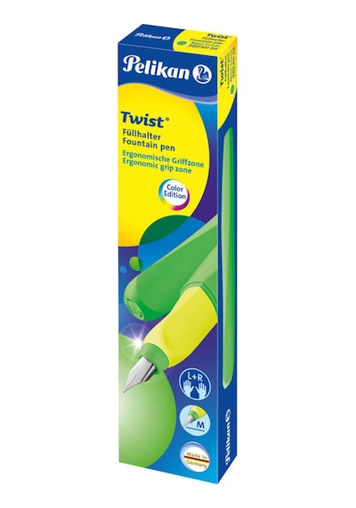 Pelikan Twist Neon Yellow Dolma Kalem P457-Ny