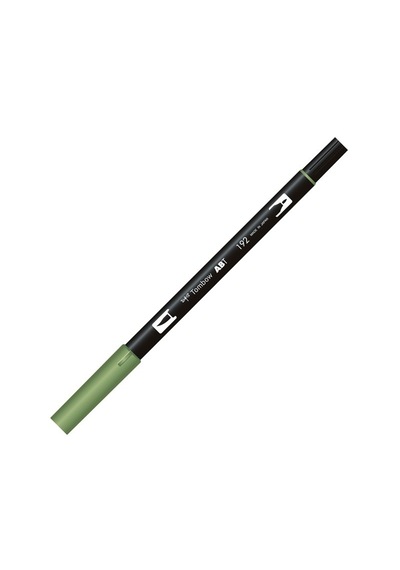 Tombow Dual Brush Pen Asparagus T-192 Çok Renkli