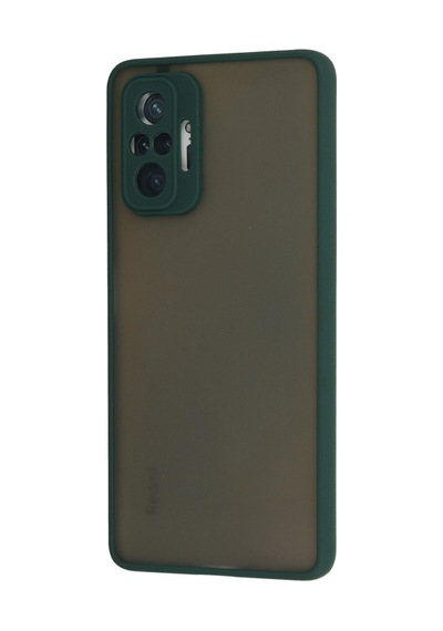 Redmi Note 10 Pro Kılıf Montreal Silikon Kapak - Yeşil Bz8683140209018