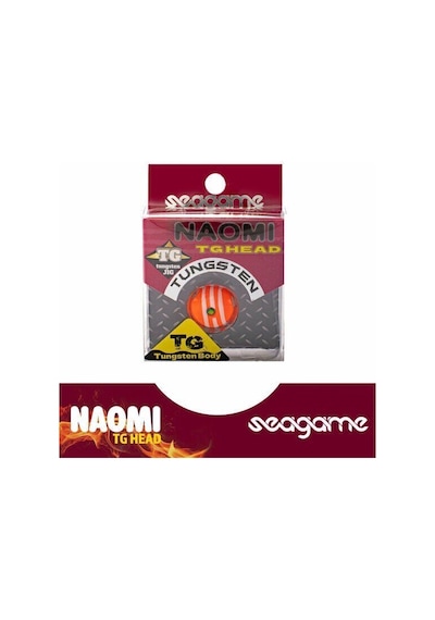 Seagame Naomı Tg Head 100g Tai Ruber Slider 211 Orange Red Dot Glow