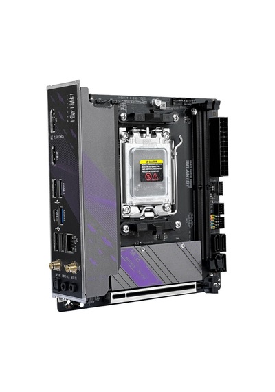 B650ı Night Devil Amd B650 Chıpset Ddr5 7000 Mhz Oc Am5 Itx Gamıng Anakart