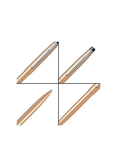 Scrikss F108 Tükenmez Kalem Light Gold Genel