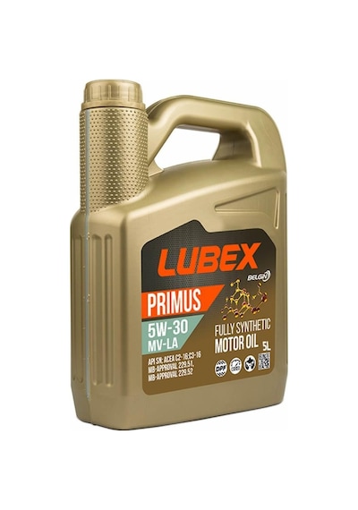 Lubex Primus Mv-La 5W-30 Tam Sentetik Motor Yağı 5 L