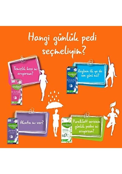 Molped Süper Ekonomik Aktif Günler Ekstra İnce Günlük Ped 1 X 60 Adet