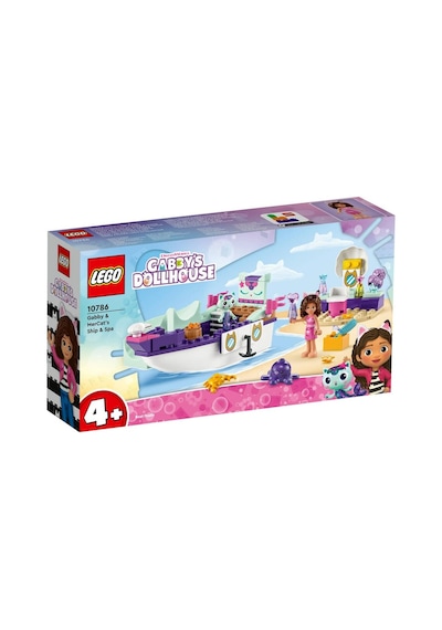 LEGO® Gabbys Dollhouse 10786 Gabby Ve Süslü Kedinin Gemisi Ve Spa 88 Parça