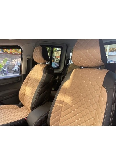 Volkswagen Caddy Araca Özel Deri Oto Koltuk Kılıfı (500736405)