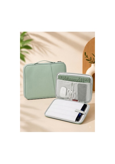 Vespa Apple iPad Uyumlu Matepad Notebook Samsung Huawei Tablet Kılıfı 11''  Tablet Çantası