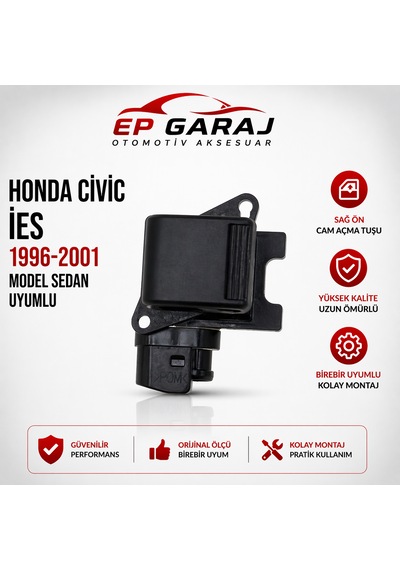 Honda Civic İes 1996-2001 Sedan Sağ Ön Cam Açma Tuşu