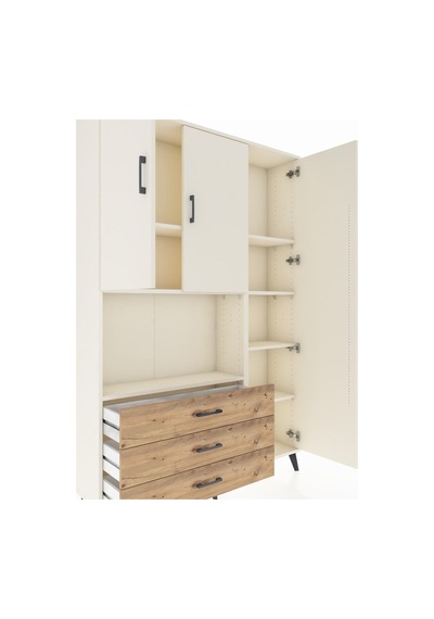Arges Dolap 7 Raflı 3 Çekmeceli 3 Kapaklı 132x30x195 Aytaşı-aytaşı/çam Aytası/atlas Çam Arges Dolap 7 Raflı 3 Çekmeceli 3 Kapaklı 132x30x195 Aytaşı-aytaşı/çam Aytası/atlas Çam