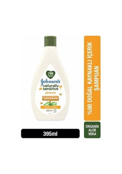 Johnson's Naturally Sensitive Bebek Şampuanı 395 ML