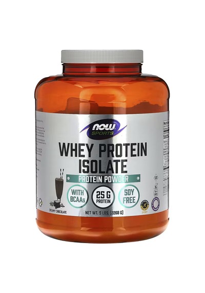 Now Foods Sports Whey Protein Isolate İzole 2268 Kg Çikolata Aromalı