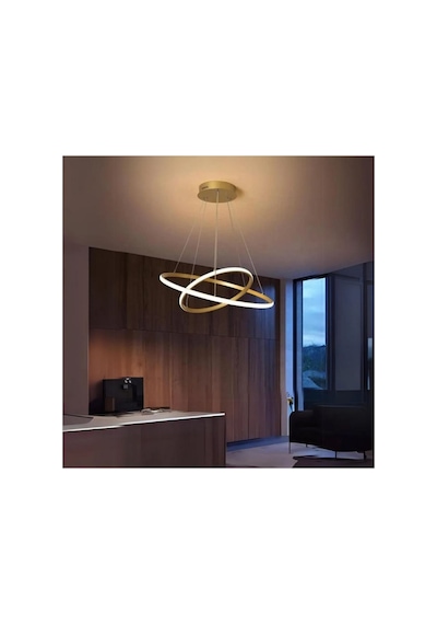 Led Avize Sarkit Gold 3renk Fear 60 Cm