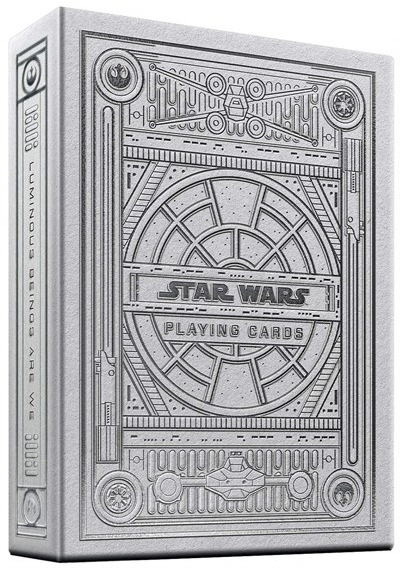 Star Wars Iskambil Oyun Kağıdı Silver Edition - Light Side Gri