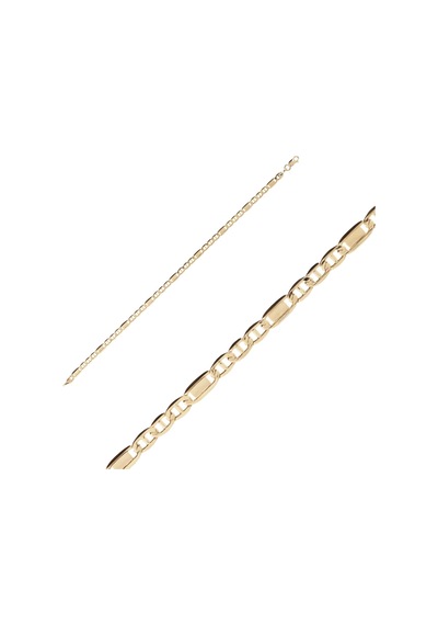 Spor 14 Ayar Altın Bileklik 4mm Altın