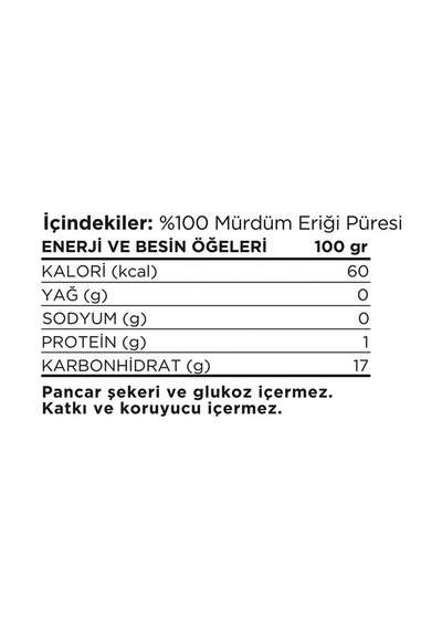 Bonatelli %100 Mürdüm Eriği Püresi 240 G