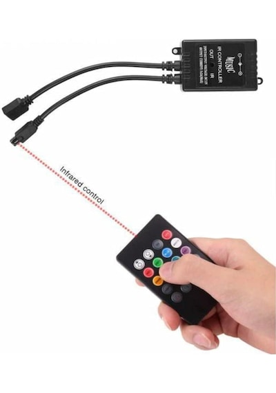 Kumandalı Ayakaltı Led Rgb Müziğe Duyarlı İç Aydinlatma