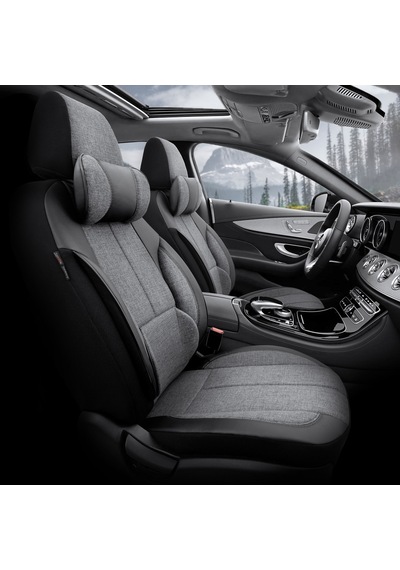 Otom Voyager Design Boyun ve Bel Destekli Ultra Konforlu Universal Koltuk Kılıfı Tam Set