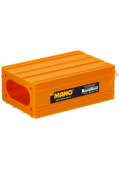 Mano K-35 Plastik Çekmeceli Kutu Sarı