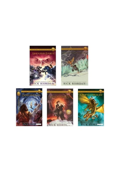 Kitapistiyoruz Olimpos Kahramanları 5 Kitap Set Rick Riordan