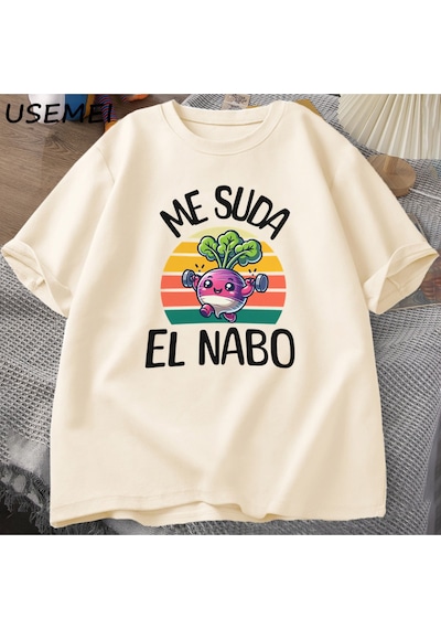 Flood Of Style Alf No Problem Graphic T Shirts Funny Cotton Short Sleeve Harajuku Mens Clothes Fashion O Enc Haki