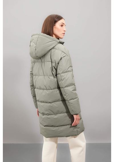 DeFacto Regular Fit Kapüşonlu Fermuarlı Cepli Parka D5953AX24WNKH439 Haki DeFacto Regular Fit Kapüşonlu Fermuarlı Cepli Parka D5953AX24WNKH439 Haki