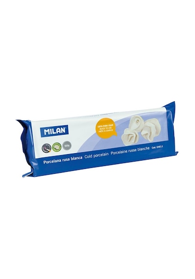 Milan E4611 Modellıng Clay Modelleme Beyaz Kil 500Gr