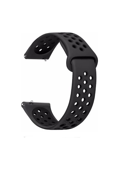 Apsuwa Samsung Uyumlu Gear S3 22mm Kordon Kayış Nike Delikli Silikon 22/nkg