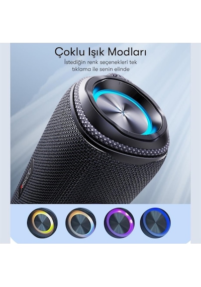 Yesido YSW11 El Fenerli Kablosuz Hoparlör Siyah