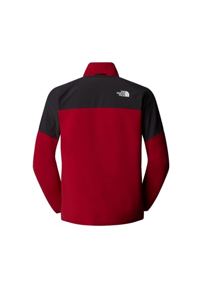 The North Face Erkek Glacier Heavyweight Tam Boy Fermuarlı Polar Nf0a89jg86o1 Kırmızı
