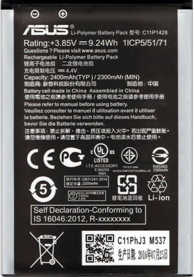 Senalstore Asus Zenfone 2 Laser 5.0 Uyumlu Ze500kl/g Z00ed Pil Batarya C11p1428