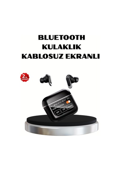 Anc Teknolojili Kablosuz Bluetooth Kulaklık Dokunmatik, Dijital Göstergeli, Yüksek Ses Kalitesi -