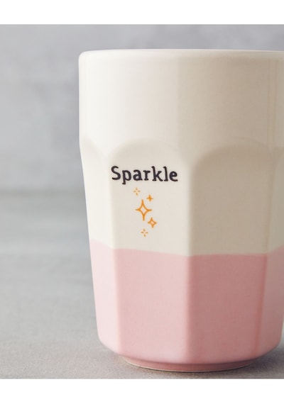 Shine Day Seramik 2'li Bardak 280 Ml Pembe - Mavi Diğer